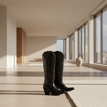 Ariat Ladies Black Croc Casanova