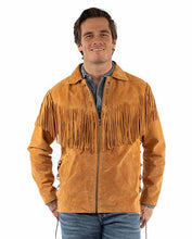 SCULLY MENS JACKET SUEDE FRINGE 2095 409