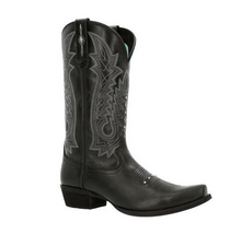 Durango Ladies Black w/ Diamond Studs