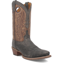 Laredo Mens Grey Tan Sq
