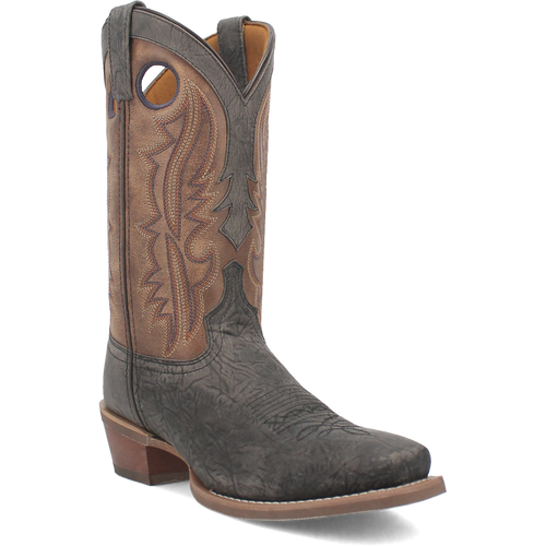 Laredo Mens Grey Tan Sq