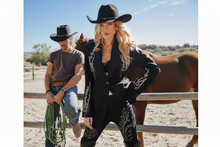 Blue B Embroided Blazer 23503J