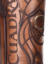 Cuadra Mens Brn Python Sq