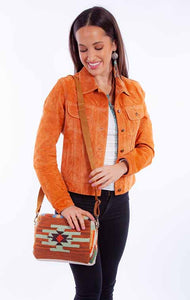 Scully Woven Handbag B600