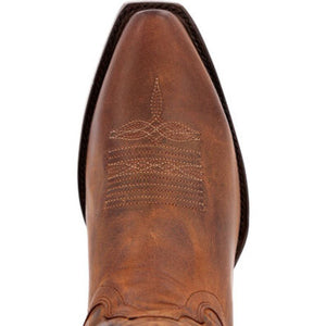 Durango Mens Narrow Square Distressed leather
