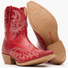 Durango Ladies Red Pony Boot  DRD0490