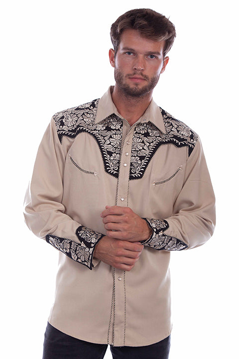 Scully Shirt P-634 Tan