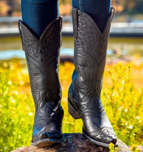 Yippee Kiyay Ladies Blk Sintra