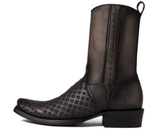 Cuadra Mens Blk Woven Zip CU498