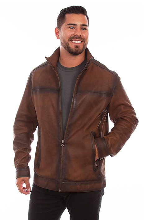 SCULLY MEN'S JACKET LEATHER 1076 306