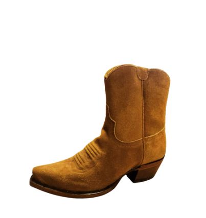 Star Ladies Suede Zipper