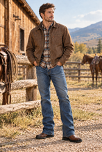 Cuadra Mens Honey Deer Zip FF419
