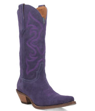 Dingo Ladies Purple Suede
