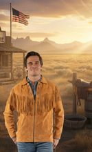 SCULLY MENS JACKET SUEDE FRINGE 2095 409