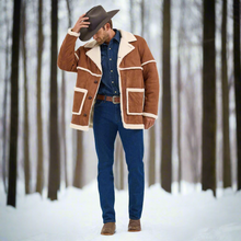 Wrangler® Sherpa Cowboy Jacket - Rawhide 112368225