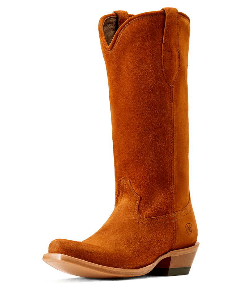Ariat Ladies Rust Roughout Sq