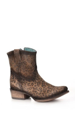 Corral Ladies Leopard Zip C3627