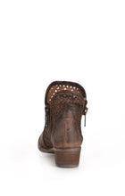 Circle G Brown Cutout Bootie