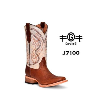 Circle G Teen Brn Bone SQ J7100
